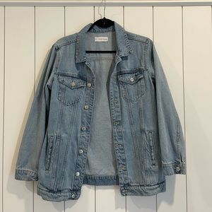 Mango Longline Denim Jacket XS/S